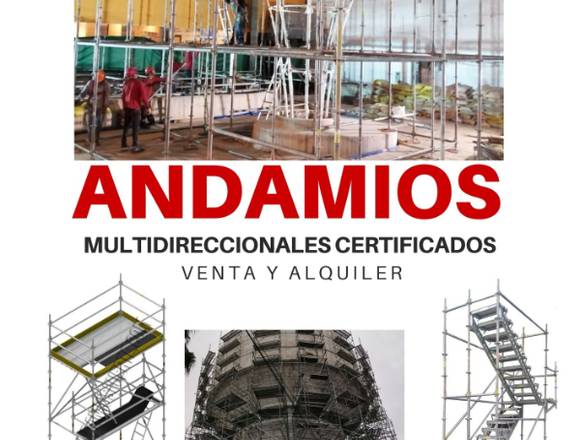 VENTA DE ANDAMIOS MULTIDIRECCIONALES