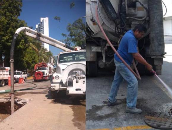 Limpieza y Desazolve de drenaje en Álvaro Obregón (Municipio)