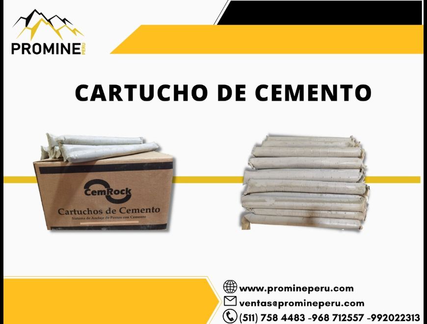 ANCLAJE NORMAL O MECANIZADO-CARTUCHOS DE CEMENTO en Lima (Lima 1) (Distrito)