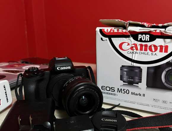 Vendo Cámara Canon Eos M50 Mark II en Coquimbo (Comuna)