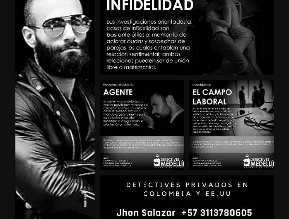 DETECTIVES PRIVADOS EN COLOMBIA en Medellín (Municipio)