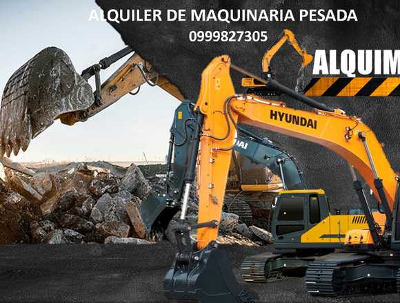 Alquiler de Excavadoras, Derrocamientos, Desbanque en La Concordia (Cantón)