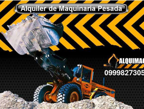 Alquiler de Maquinaria, Excavadora, Gallineta, en Quito (Cantón)