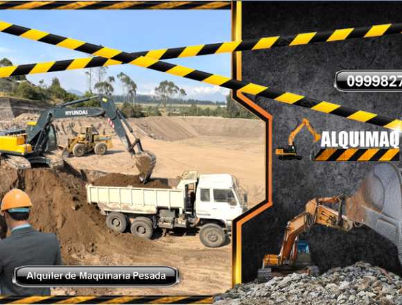 Alquiler de Excavadora, Demolición, Desbanque. en Quito (Cantón)