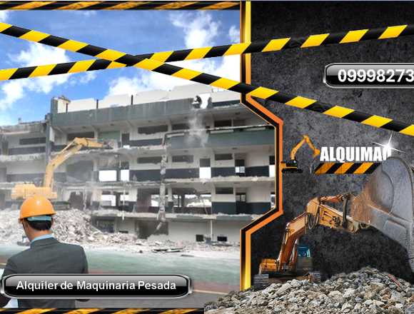Demolición, Derrocamientos, Desbanques Movimientos en Quito (Cantón)
