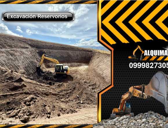 Excavación de Reservorio Derrocamientos Desbanques en Quito (Cantón)