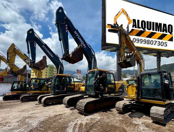 Elquiler de Excavadora, Desbanques, Derrocamientos en Cayambe (Cantón)