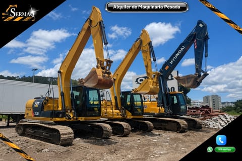 Alquiler de Excavadora, Derrocamientos, Desbanques, Demoliciónes. en Quito (Cantón)