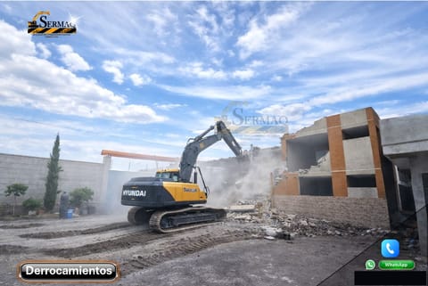 Derrocamientos, Demolición, Demoliciones, Excavacion, Excavaciones.