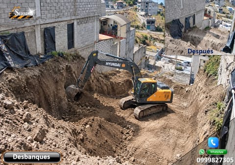 Servicios de demolición y movimiento de tierra