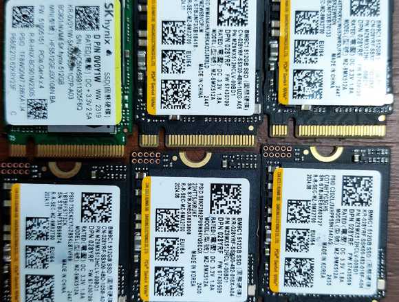 DISCO M2 SSD DE 512GB PCI