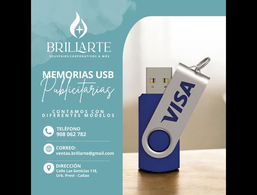 USB PUBLICITARIOS - USB PERSONALIZADOS