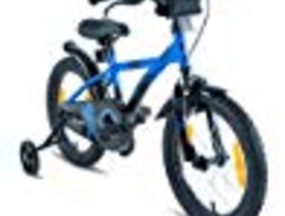 Bicicleta niño, 16". Ruedas apoyo en Madrid (Municipio)