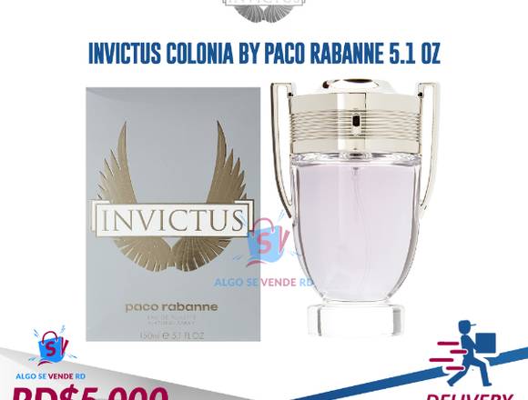 COLONIA INVICTUS BY PACO RABANNE 5.1 OZ