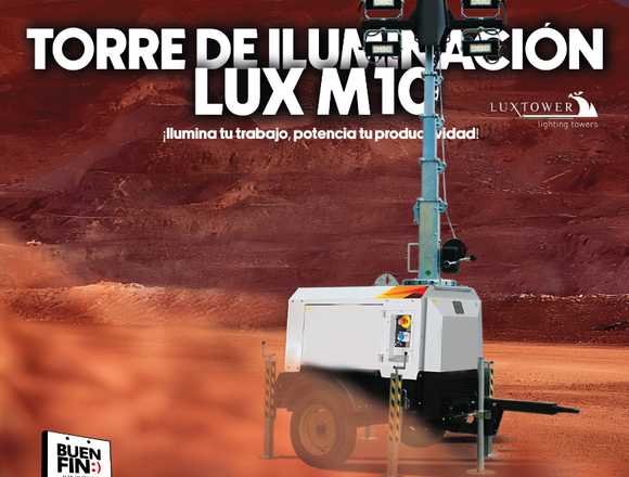 TORRE DE ILUMINACION LUX M10