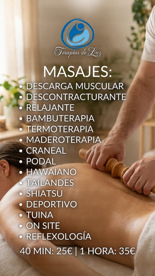Masajes para el bienestar en Granada (Municipio)