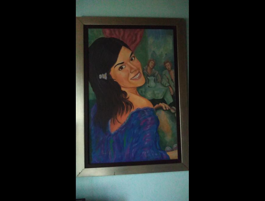 Pintura artista nacional del año 2013.