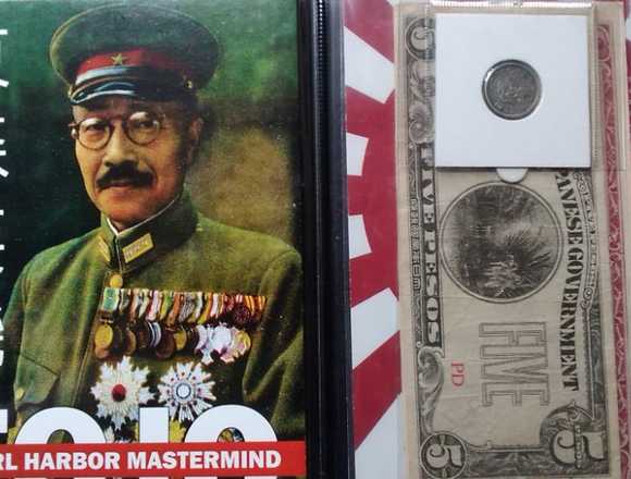 Álbum coleccionable con 3 billetes + moneda.