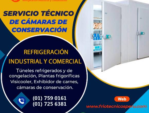 ESPECIALISTAS EN CAMARAS DE CONSERVACION en Villa María del Triunfo (Lima 35) (Distrito)