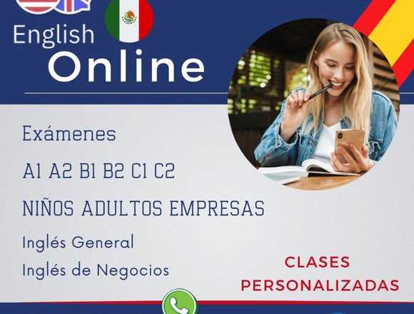 Clases Cursos de Inglés Online Niños y Adultos