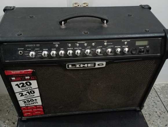 Line 6 Spider IV 120 2×10 120W. En C. Ojeda 250$ en Lagunillas (Municipio)