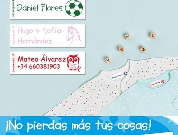 Etiquetas para ropa en Bienpegado en Madrid (Municipio)