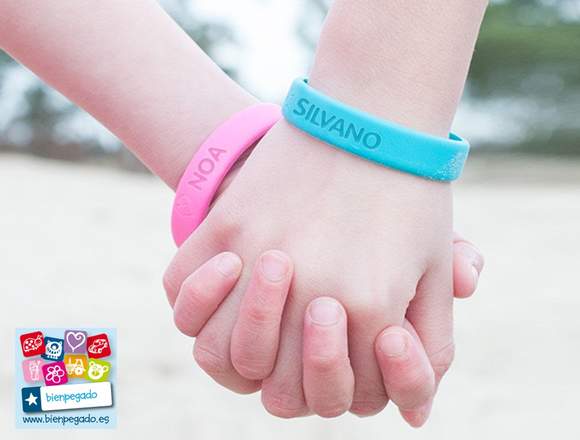 Nuevas pulseras personalizadas de silicona