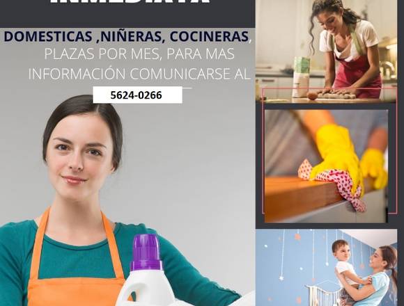 EMPLEOS DOMESTICOS EN LA CIUDAD CAPITAL en Ciudad de Guatemala (Municipio)