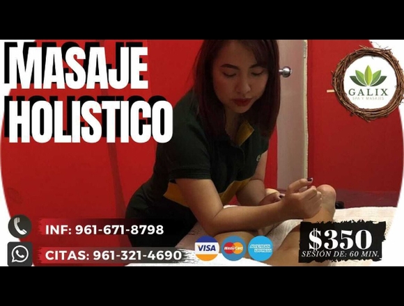 Masaje Holístico promoción en Tuxtla Gutiérrez (Municipio)