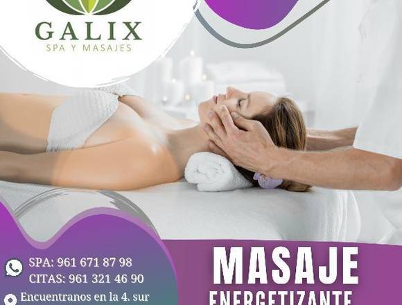 MASAJE DE ENERGETIZANTE