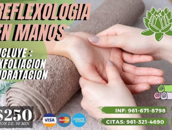 REFLEXOLOGIA EN MANOS en Tuxtla Gutiérrez (Municipio)