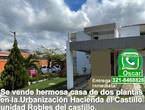 Vendo hermosa casa campestre en el castillo
