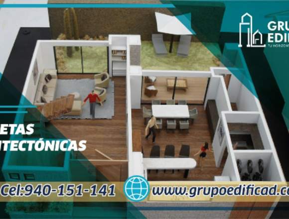 ELABORAMOS MAQUETAS ARQUITECTÓNICAS en Lima (Lima 1) (Distrito)