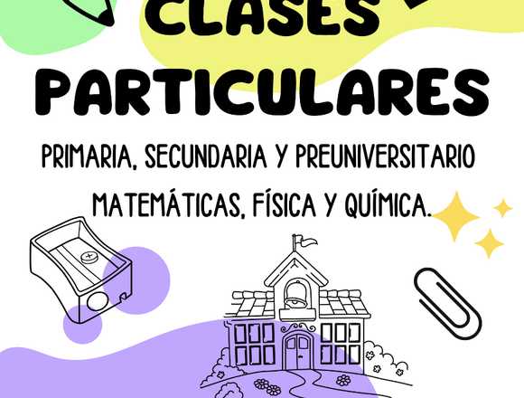 Clases Particulares de Nivelación en Cochabamba (Localidad)