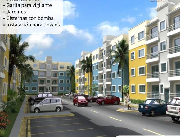 VENTA DE APARTAMENTOS EN PROYECTO EN SAN ISIDRO en Santo Domingo Este (Municipio)