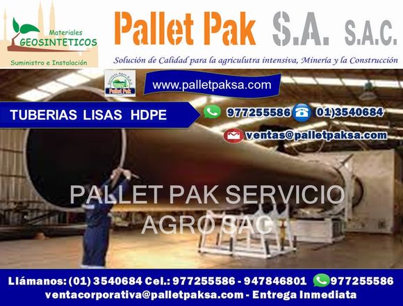 TUBERIAS HDPE CORRUGADAS ¡PRECIO DE FABRICA!