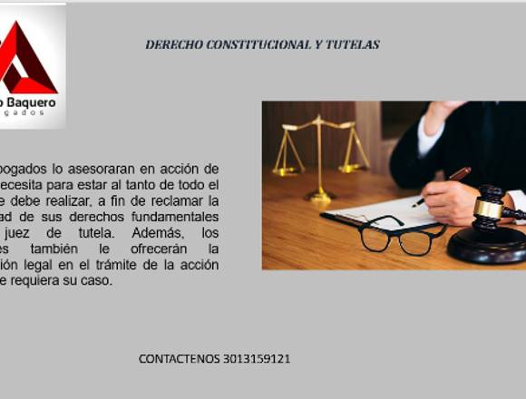 DERECHO CONSTITUCIONAL Y TUTELAS en Bogotá, D.C. (Municipio)