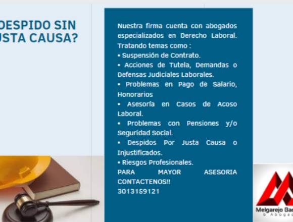 Consultas de Derecho Laboral - Abogado en Bogotá, D.C. (Municipio)