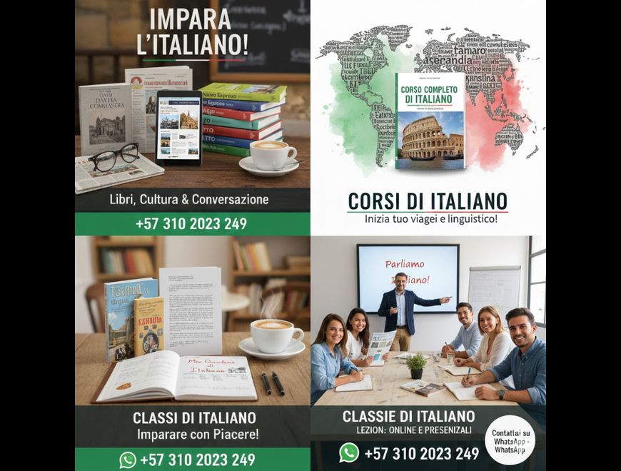 ¿Quieres hablar italiano de verdad?