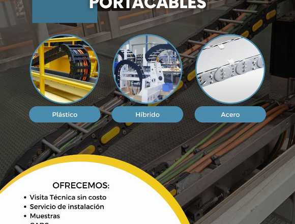 Cadenas Portacables / PowerTracks en San Muñoz (Municipio)