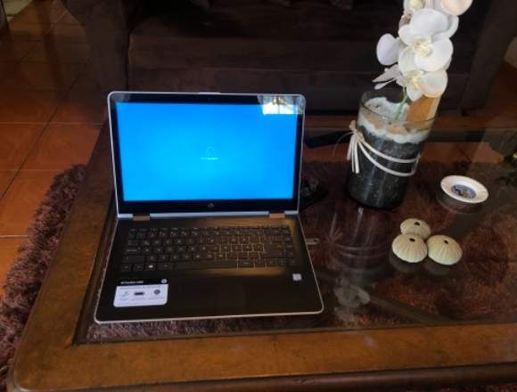 Notebook HP x360 touch I5 de séptima diseñador en Santiago (Comuna)
