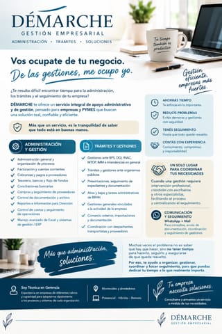 Servicios de Gestión Administrativa en Montevideo (Localidad)