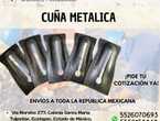 CUÑA METALICA PARA CIMBRA MEDIDA ESTANDAR en Ecatepec de Morelos (Municipio)