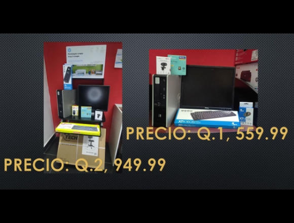 Combos o Pcs i todo en computación en Global Xela en Olintepeque (Municipio)