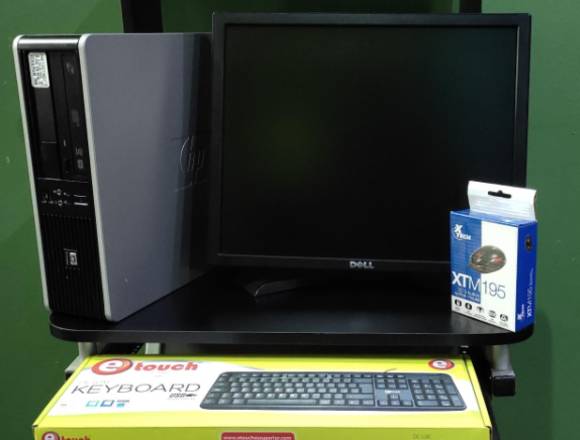 Pc completa HP con monitor de 19 pulgadas. en Olintepeque (Municipio)