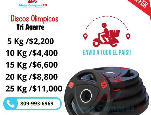 Discos olimpico de ejercicio en Santo Domingo Norte (Municipio)