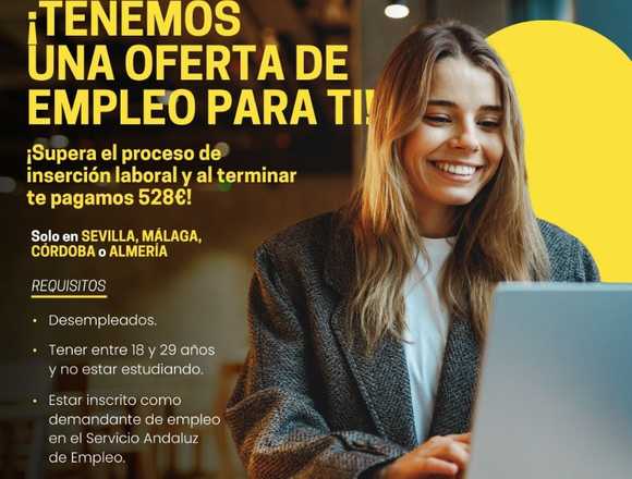 Programa de Inserción Laboral en Málaga en Málaga (Municipio)