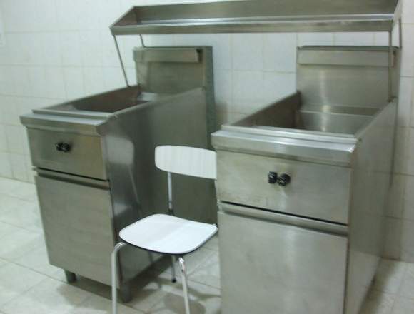 2 Freidoras acero inoxidables en Mérida (Municipio)