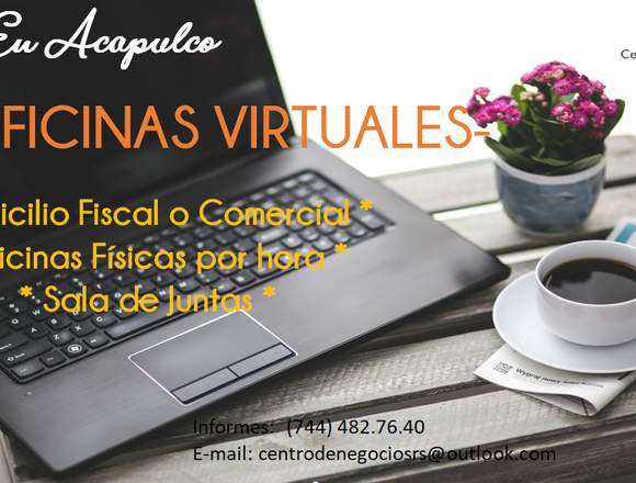 Renta de oficinas Virtuales en Acapulco,Gro. en Puebla (Municipio)