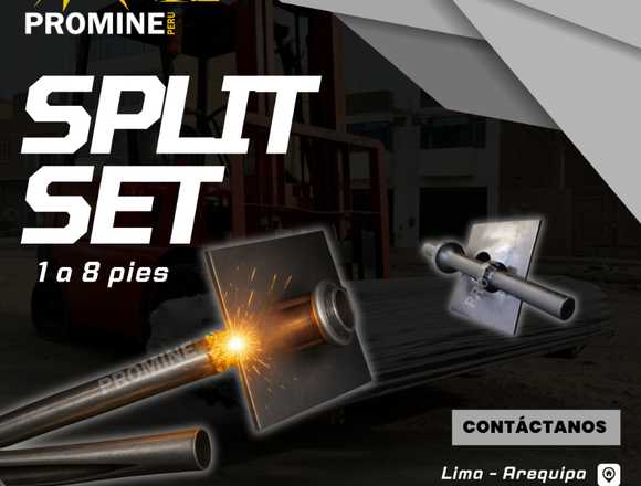 Split Set 4 y 5 Pies | Anclaje de Fricción Minero en Arequipa (Distrito)